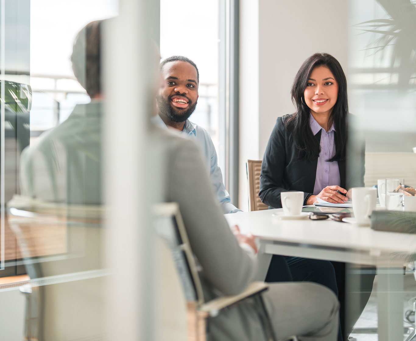 an office meeting
